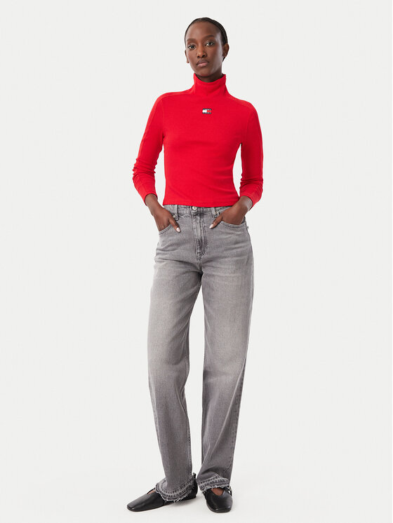 Tommy Jeans Tommy Jeans Дънки Layla DW0DW23191 Сив Straight Fit