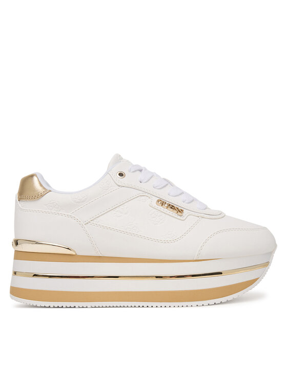 Guess Sneakers FLJHN4 ELE12 Alb
