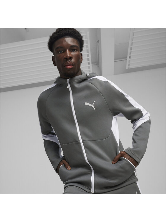 Puma Puma Bluza 678995 Szary Regular Fit