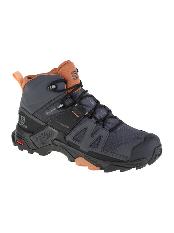 Buty wspinaczkowe, rozmiar 42/2/3, Szare, Salomon X Ultra 4 Mid GTX W