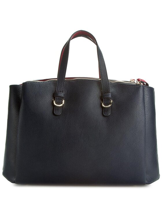 Tommy Hilfiger Sac a main Th Core Satchel AW0AW02974 Bleu marine Modivo