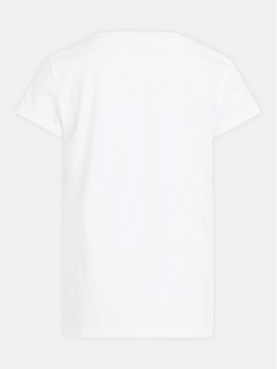 Calvin Klein Jeans Calvin Klein Jeans Majica Monogram IG0IG02530 D Bela Slim Fit
