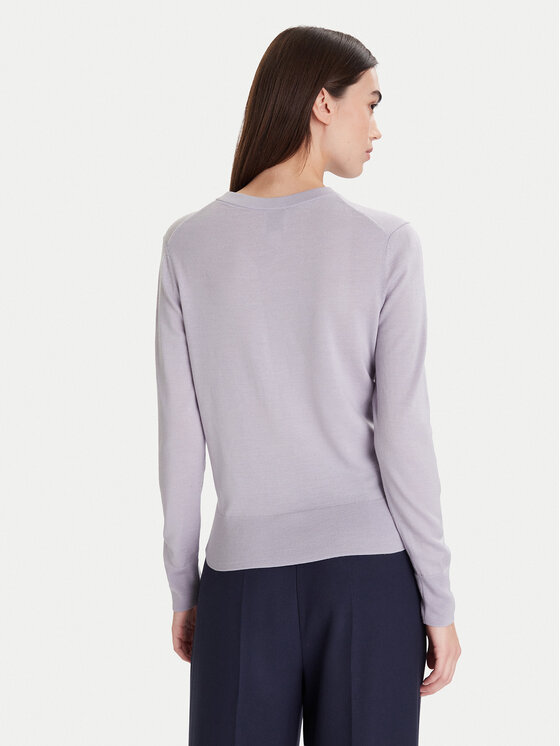 Calvin Klein Calvin Klein Кардиган LV044D323G Сірий Slim Fit