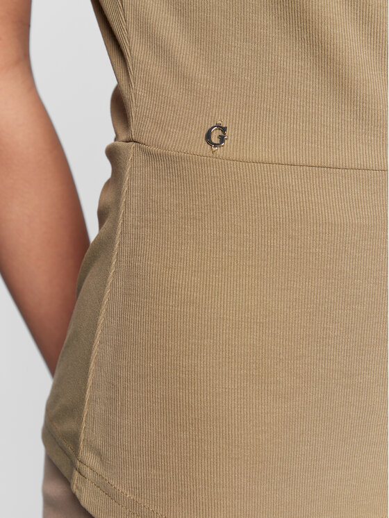 Guess Guess Palaidinė Ramona W3RP42 KAQL2 Žalia Slim Fit