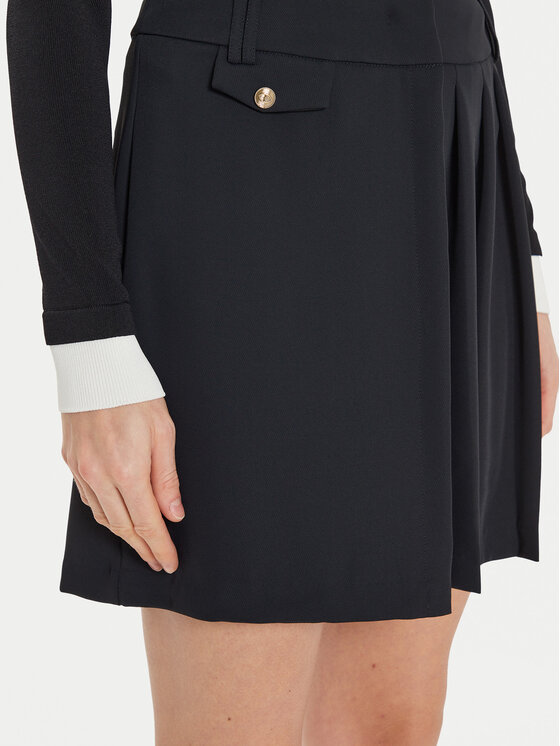 Motivi Motivi Fustă mini 1154Q000956N Negru Regular Fit