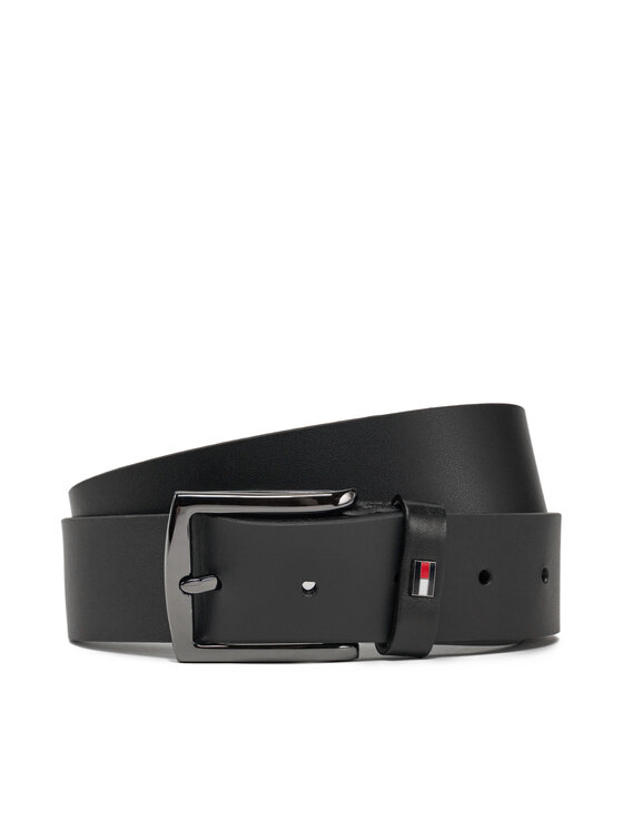 Tommy Hilfiger Tommy Hilfiger Pánský pásek Denton 3.5 Ext AM0AM13536 Černá