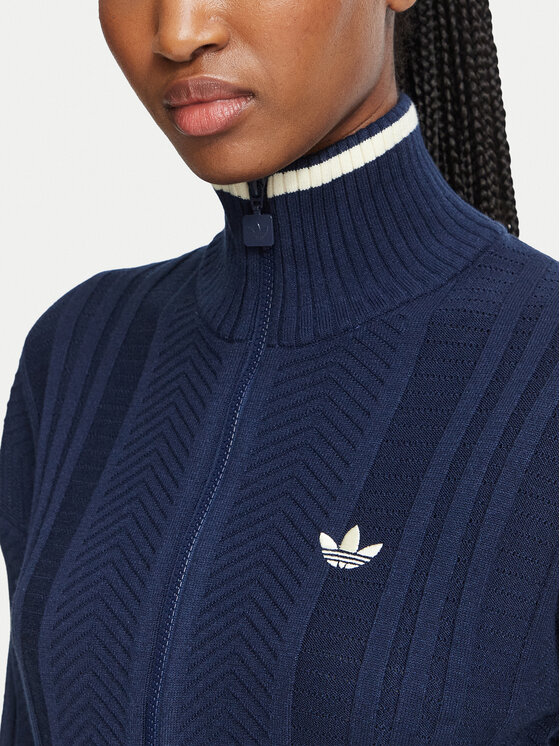 adidas adidas Kardigan Firebird KT1864 Niebieski Loose Fit