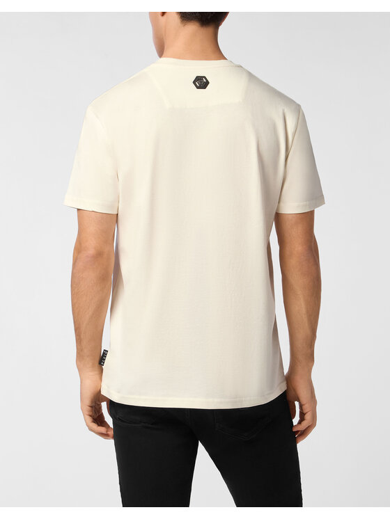 PHILIPP PLEIN PHILIPP PLEIN T-Shirt 27111 Biały Regular Fit