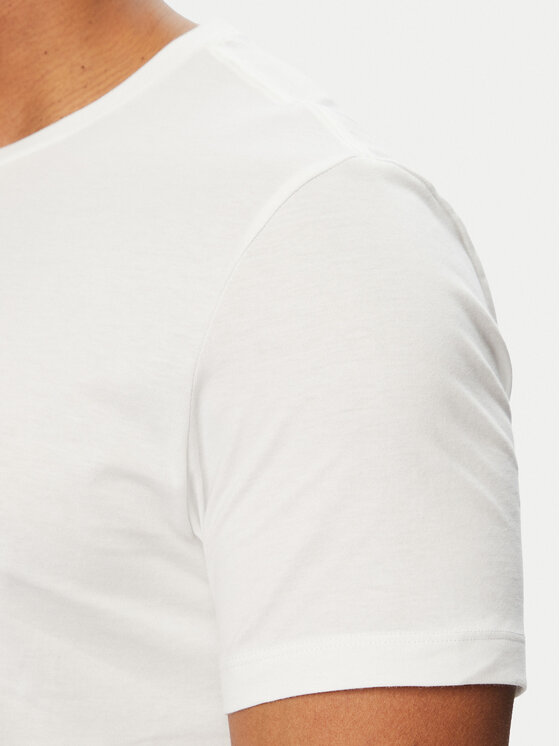 Calvin Klein Jeans Calvin Klein Jeans Tričko SS 30s EU LV04RG800G Biela Regular Fit