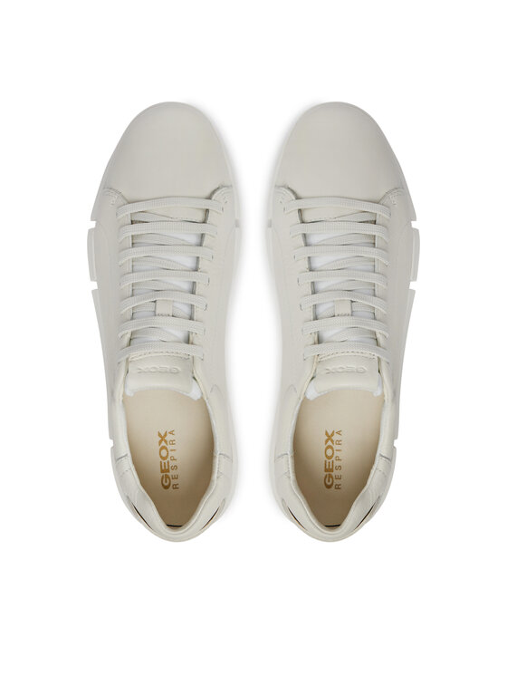 Geox white sneakers discount