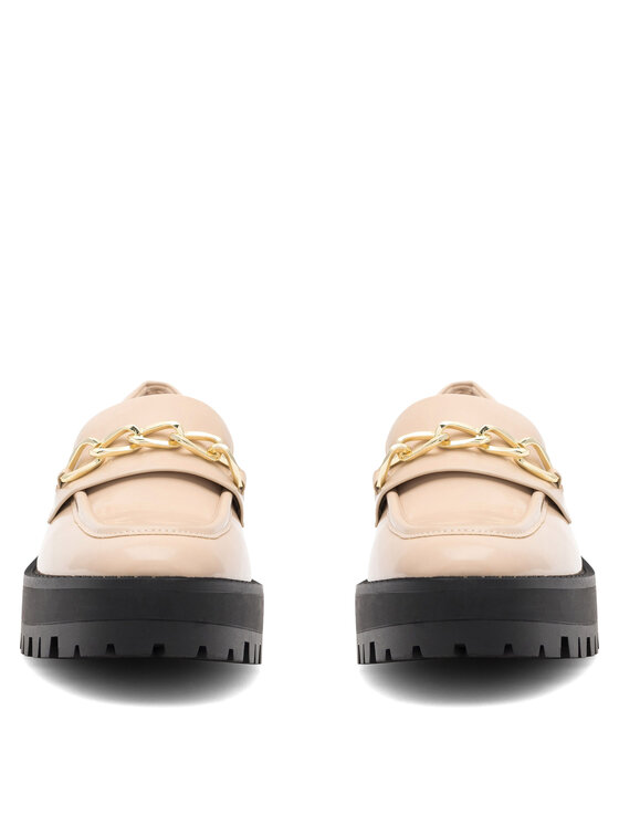 Nine West Nine West лоуфъри с дебела подметка NYLA 8123-1 Бежов