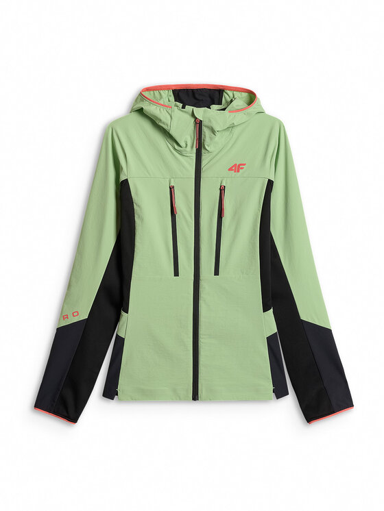 4F 4F Kurtka wielofunkcyjna TREKKING Turkusowy Regular Fit