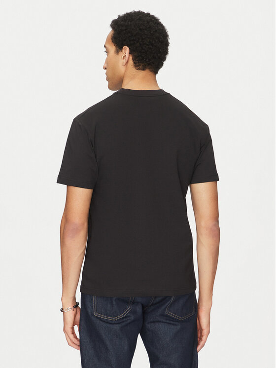 Just Cavalli Just Cavalli T-Shirt 78OAHT14 Czarny Regular Fit