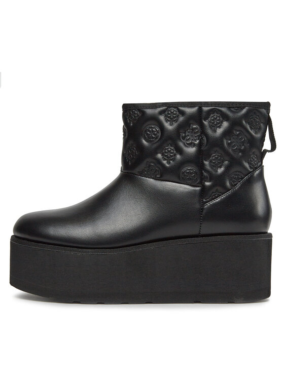 Guess Guess Μποτάκια FL8JIA ELE10 Μαύρο