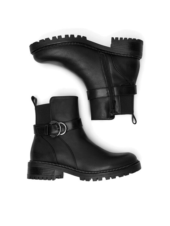 Clara Barson Clara Barson Polokozačky WS5600-19 Černá