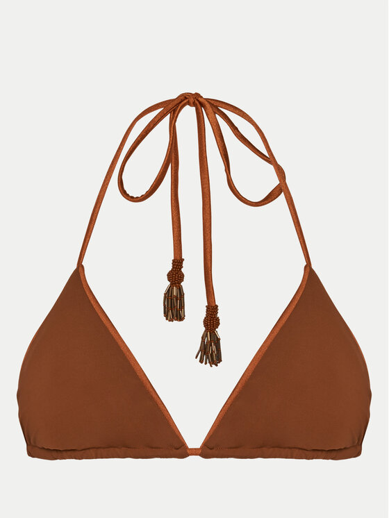 Maaji Maaji Верх від купальника Satin Umber Balmy PT3195STR037 Коричневий