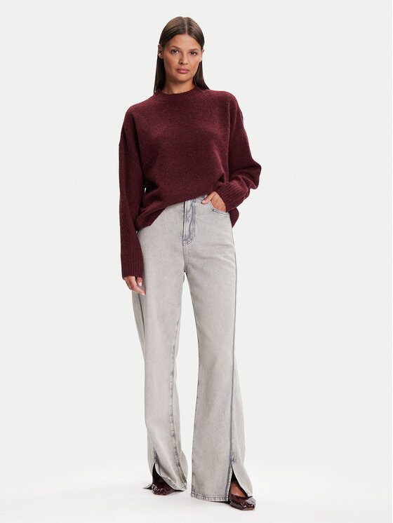 Vero Moda Vero Moda Džemper Boom 10320463 Tamnocrvena Loose Fit