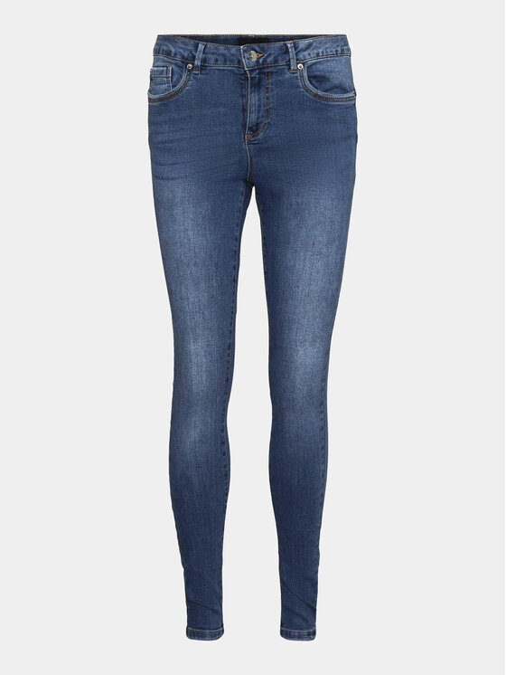 Vero Moda Vero Moda Джинси Malia 10278825 Голубий Slim Fit