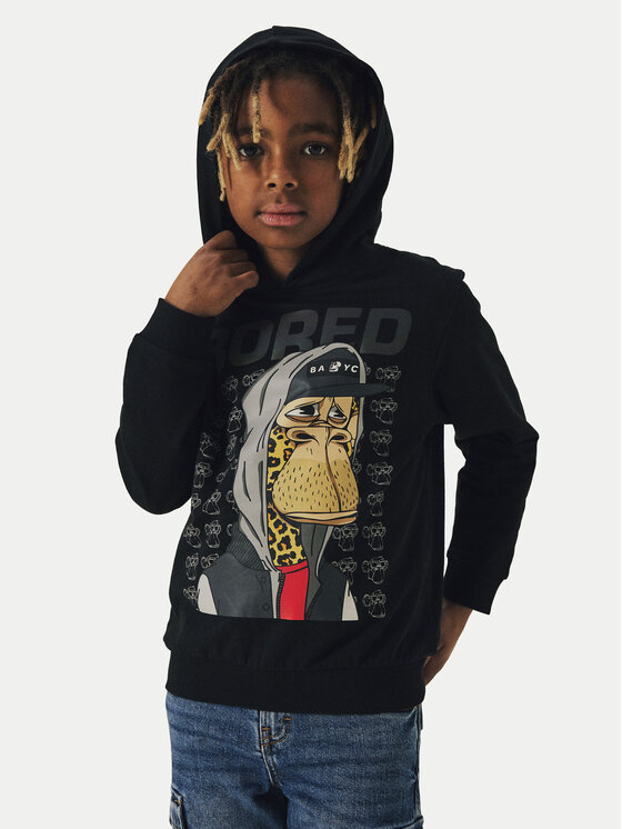 NAME IT NAME IT Felpa 13238528 Nero Standard Fit