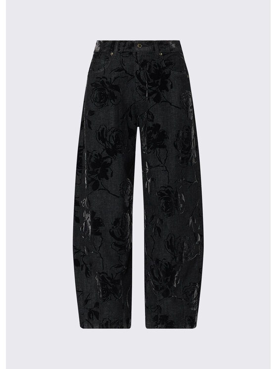Liu Jo Liu Jo Jeans UF6175D036787522 Nero Loose Fit