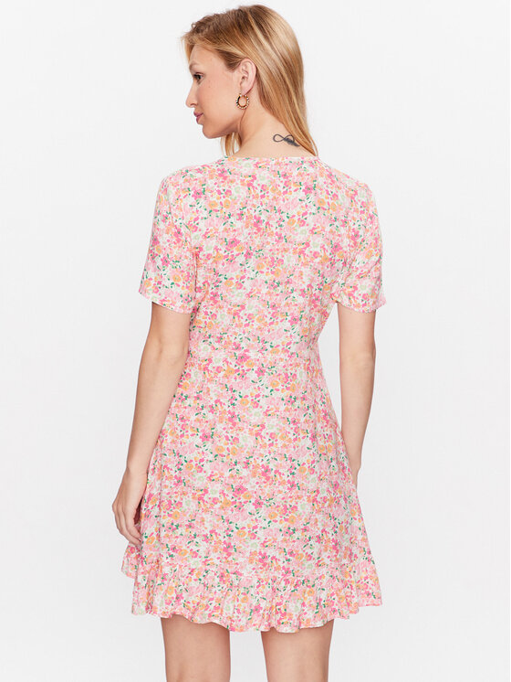 ONLY Kleid für den Alltag 15256778 Rosa Regular Fit | Modivo.de