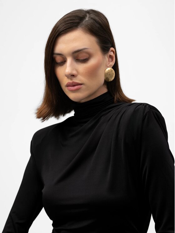 MANDRAGORA MANDRAGORA Sukienka wieczorowa Renne Czarny Slim Fit