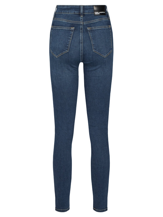 Karl Lagerfeld Jeans Karl Lagerfeld Jeans Jeansy B1W10033 Granatowy Skinny Fit