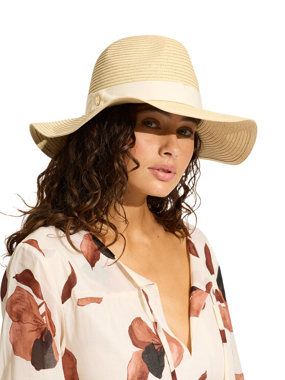 Seafolly Seafolly Klobúk 72110-HT Béžová