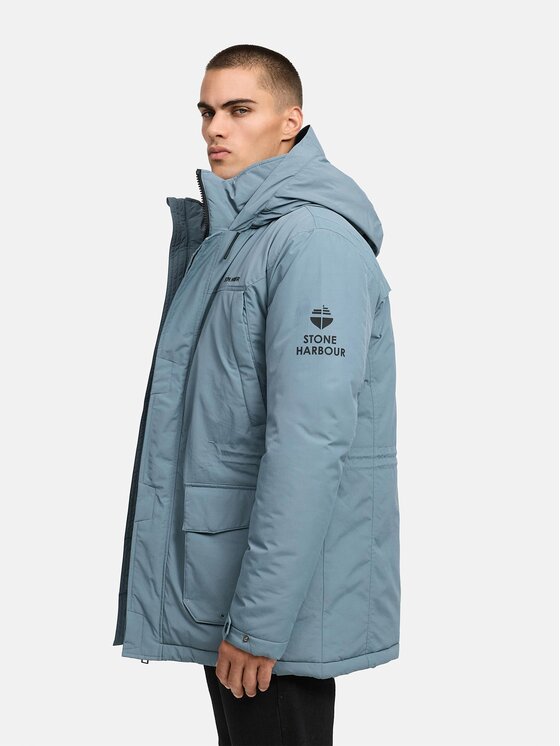 Stone Harbour Stone Harbour Kurtka zimowa Wadiim Niebieski Regular Fit