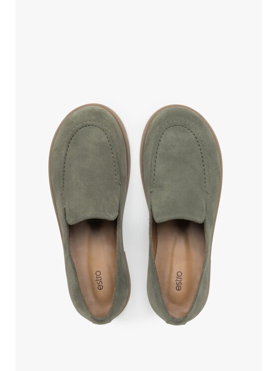 Estro Estro Mocassini ER00119488 Verde chiaro