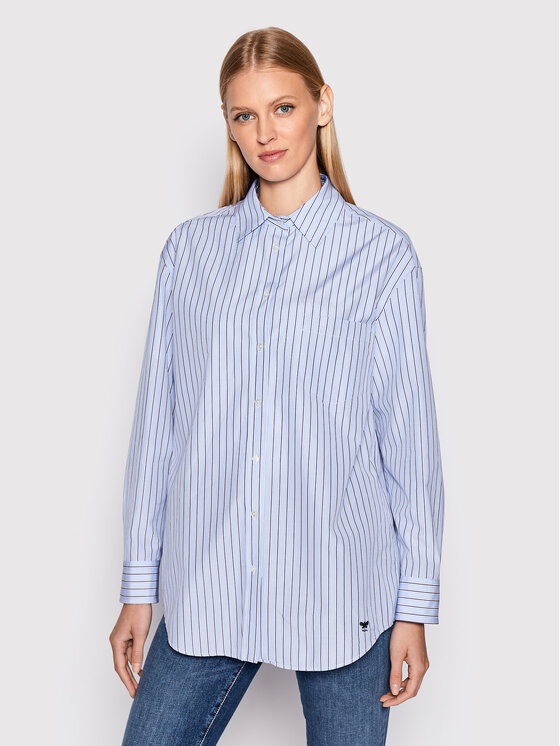 Weekend Max Mara Weekend Max Mara Camicia Mister 51960229 Blu Regular Fit