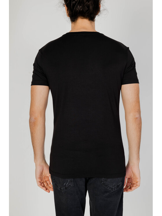 Antony Morato Antony Morato T-Shirt MMKS02324-FA120031 Μαύρο Shirt Fit