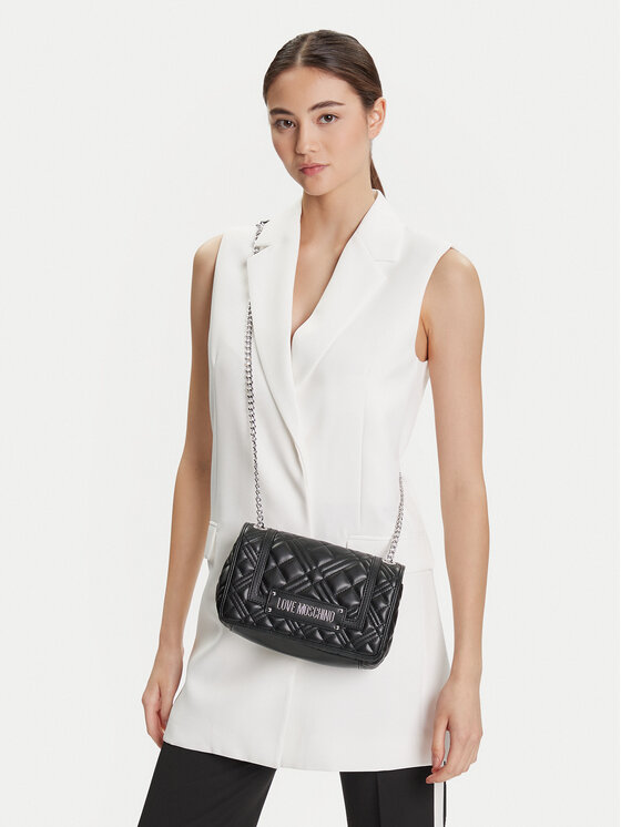 LOVE MOSCHINO LOVE MOSCHINO Ročna torba JC4001PP1NLA000B Črna