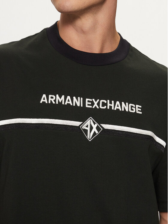 Armani Exchange Armani Exchange T-Shirt XM000274 AF12308 UB001 Czarny Regular Fit