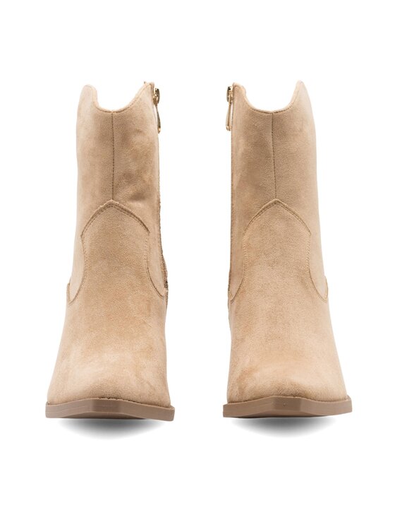DeeZee DeeZee Ковбойські чоботи MILLIE LS5637-07 Бежевий