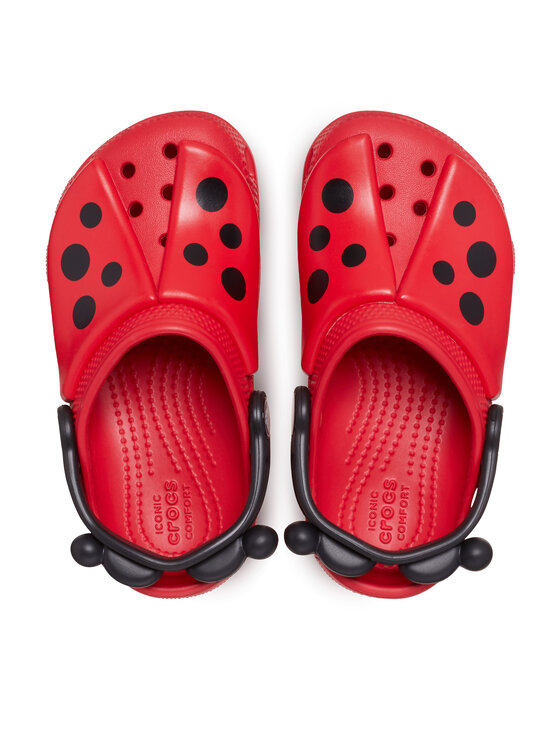 Crocs Crocs Şlapi Classic Iam Ladybug Clog T 210016 Roșu