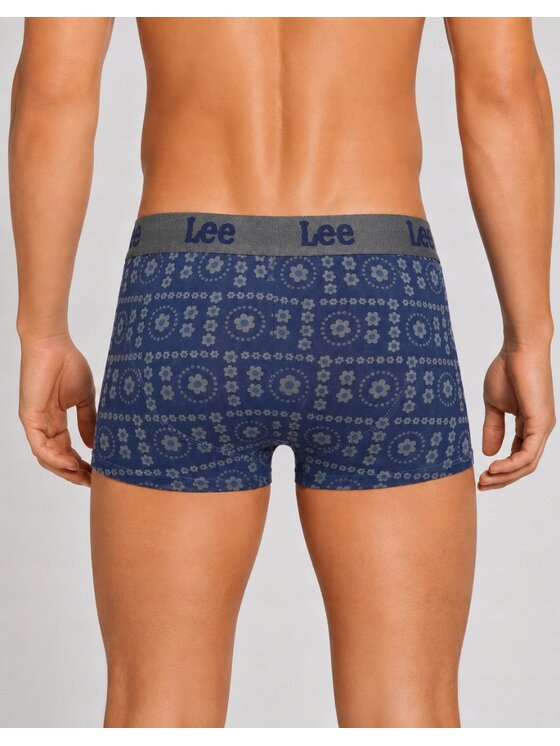 Lee Lee Bokserki Redpath 3 Pack Organic Cotton Elastane Trunks Kolorowy