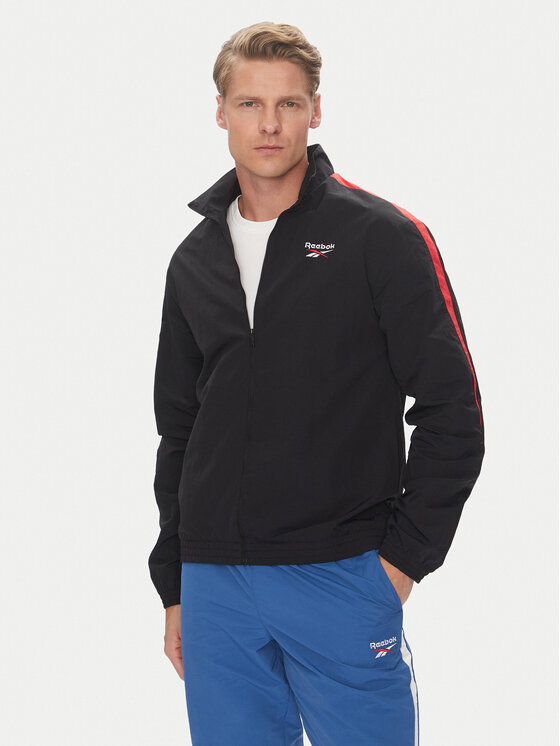 Reebok Prechodná bunda 100215495 Čierna Regular Fit