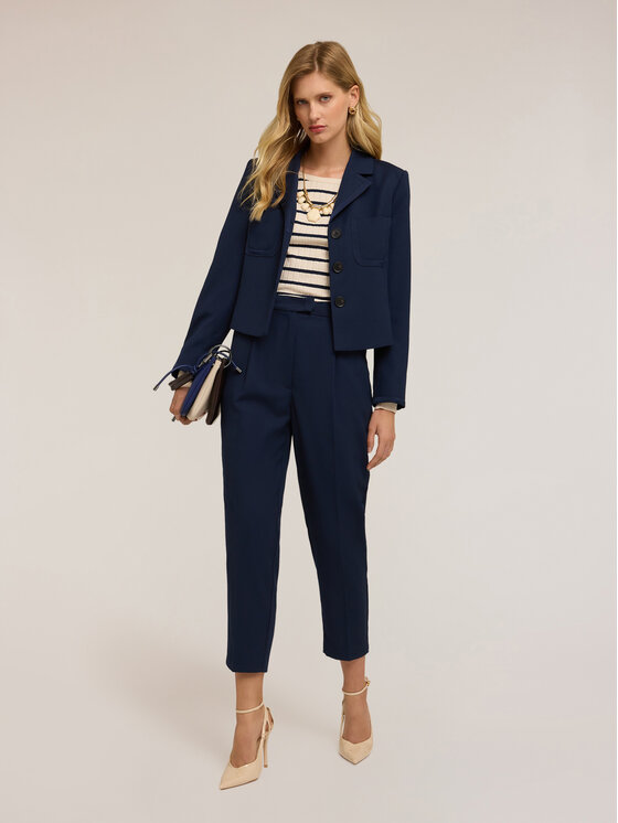 Motivi Motivi Giacca da abito Q743Q000966N034 Blu Regular Fit