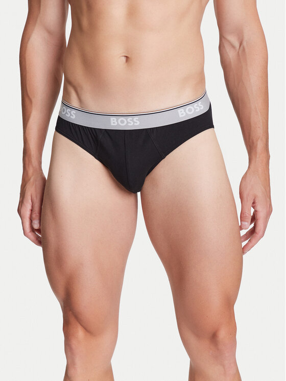 BOSS BOSS Set di 3 slip 50531681 Nero