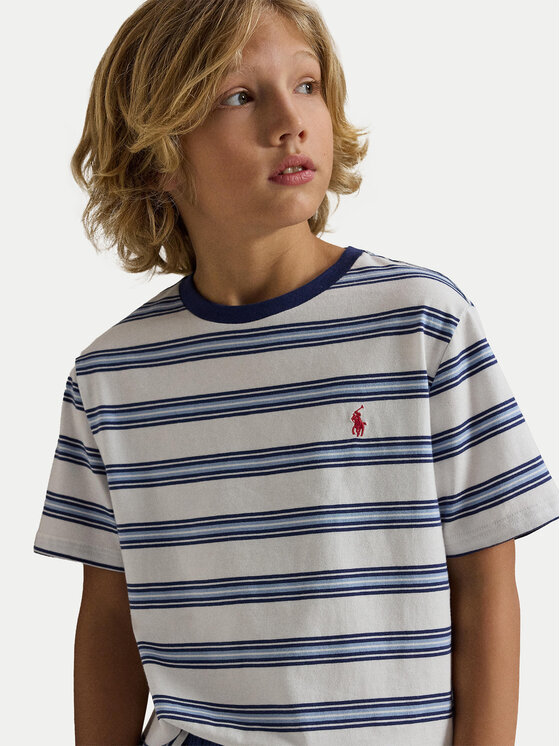 Polo Ralph Lauren Polo Ralph Lauren T-shirt 323A12297001 Blu Regular Fit