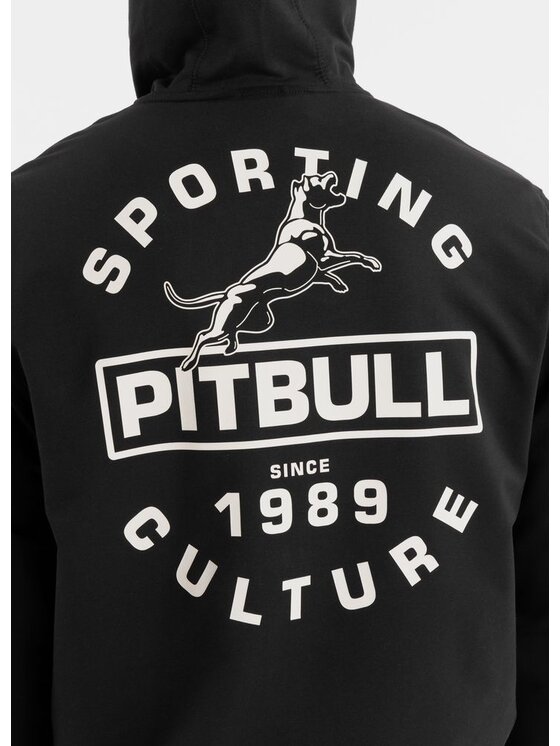 PITBULL PITBULL Bluza Bluza męska rozpinana z kapturem PHYSICAL CULTURE 3XL Czarny Regular Fit