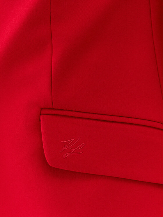 KARL LAGERFELD KARL LAGERFELD Sakoi 230W1402 Crvena Regular Fit