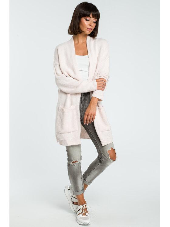BeWear BeWear Sweter bk001 Różowy Custom Fit