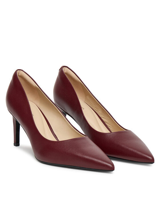 Calvin Klein Calvin Klein Lodičky Ess Stiletto 70 HW0HW02607 Bordová