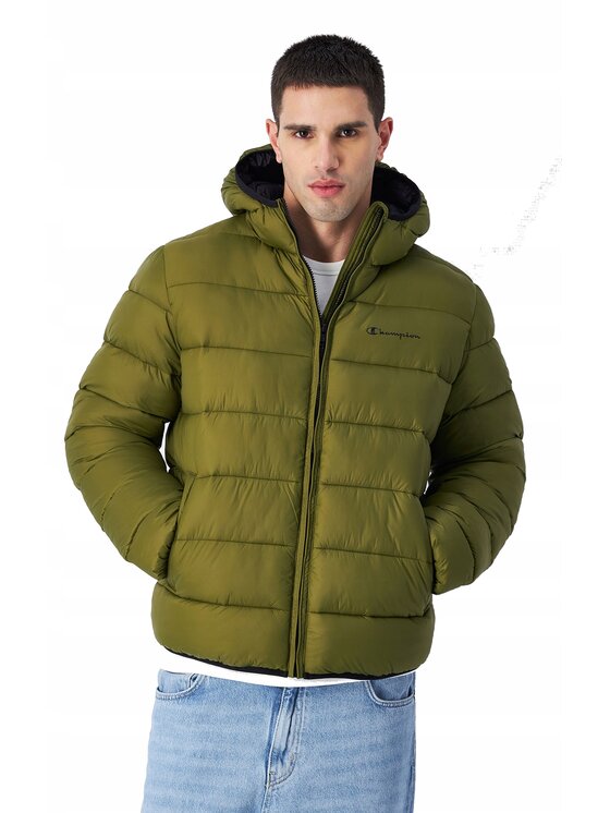 Champion Champion Kurtka zimowa 220342-GS573 Zielony Standard Fit