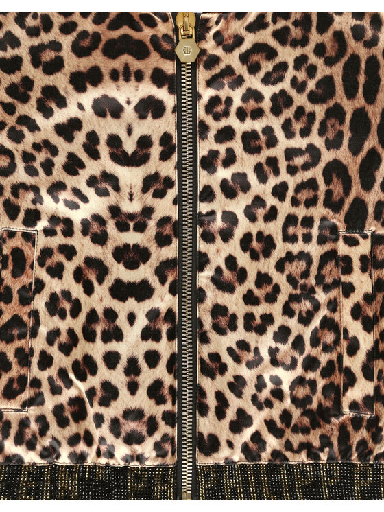 PHILIPP PLEIN PHILIPP PLEIN Kurtka puchowa 2829 Brązowy Regular Fit