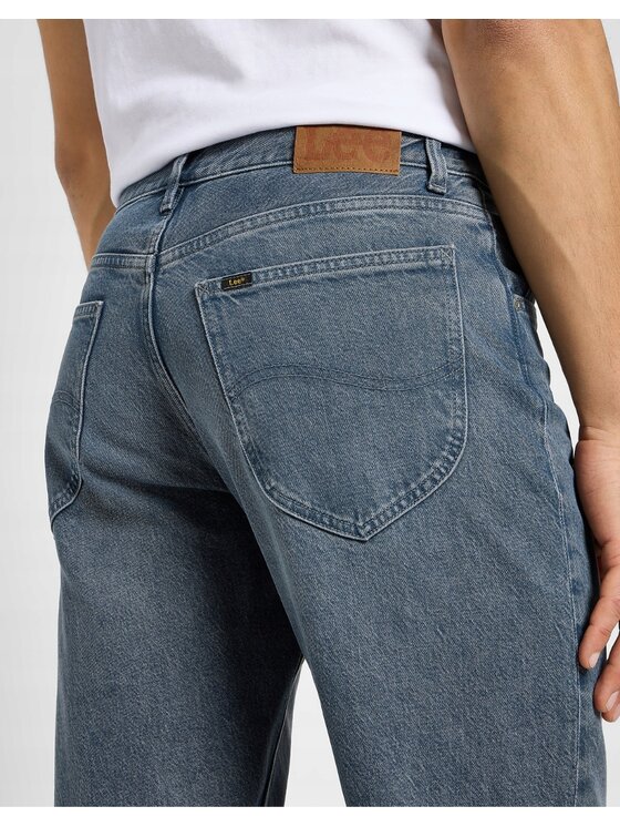 Lee Lee Jeansy Oscar Szary Relaxed Fit
