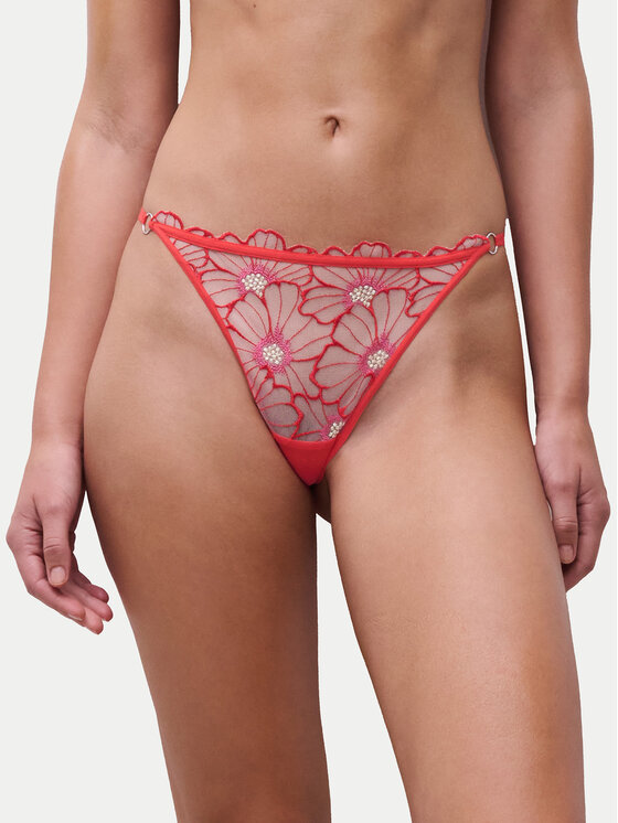 Chantelle Chantelle Chilot tanga Lush C22OG5 Coral