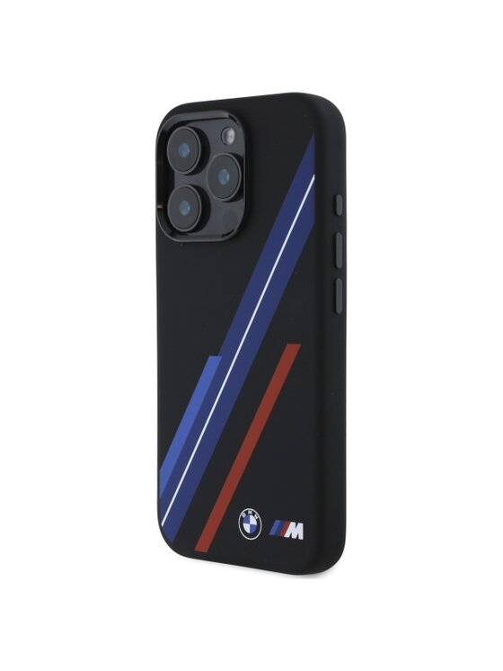 Etui na telefon BMW Motorsport, Czarne, Apple iPhone 16 Pro Max